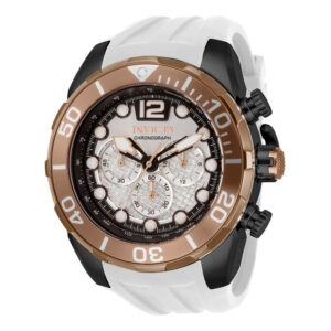 ectq62833_vni_0-1 jpg - Relógio Masculino Analógico de Quartzo 50mm, Invicta Pro Diver 33826, Branco -<p>Este relógio Invicta da coleção Pro Diver possui um movimento de quartzo e possui uma caixa preta resistente. Em sua face, você pode encontrar um mostrador de metal preto e ouro ro</p>
