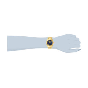 ectq70603_vni_1 jpg - Relgio Automtico Unissex Invicta 36mm, Cor Ouro 30607. -<p>Este relgio Invicta da coleo Pro apresenta um movimento Automtico preciso e uma caixa dourada. O mostrador decorado com um mostrador de metal azul e protegido por um resistente Cri</p>