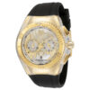 ectq710911_mt_vni_0 jpg - Relógio Feminino TechnoMarine Cruise Dream com Mostrador em Madrepérola, Invicta TM119017, Preto -Este lindo relógio TechnoMarine Dream contém um movimento Quartz preciso além de uma caixa dourada. Seu mostrador exibe um mostrador branco em madrepérola protegido por um cristal&