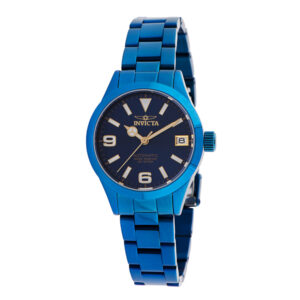 ectq72863_vni_0 jpg - Relógio Feminino Automático Pro Diver, Invicta 36827, Azul -<p>Este incrível relógio Invicta da coleção Pro Diver oferece um movimento automático exato, com uma incrível caixa azul. O mostrador exibe um mostrador de metal azul protegido pelo n</p>