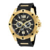Relógio Masculino Invicta I Force 50 mm, Ouro Preto, Estilo e Sofisticação