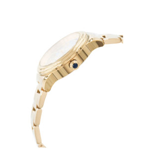 ectq89073_vni_1 jpg - Relgio feminino Wildflower com mostrador em madreprola 35 mm. Ouro 37098, Invicta -<p>Este lindo relgio Invicta Wildflower contm um movimento preciso alm de uma caixa dourada. Seu mostrador exibe um mostrador metlico em madreprola protegido por um cristal Flame Fusi</p>