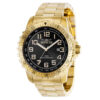 ectq91193_vni_0 jpg - Relgio masculino especializado 45,5 mm. Ouro 39119, Invicta -Este incrvel relgio Invicta da coleo Specialty oferece um movimento exato, com uma incrvel caixa dourada. O mostrador exibe um mostrador de metal preto protegido pelo nosso exclusi