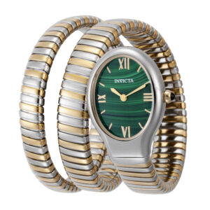 ectq97944_vni_0 jpg - Relgio feminino Mayamar 24 mm. Ouro. Ao 44979, Invicta -<p>Este incrvel relgio Invicta da coleo Mayamar oferece um movimento exato, com uma incrvel caixa de ao. O mostrador exibe um mostrador verde em malaquita protegido pelo nosso cristal</p>