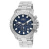 ectq99932_vni_0 jpg - Relógio Masculino Pro Diver, Invicta 23999, Prata e Azul -Este incrível relógio Invicta da coleção Pro Diver oferece um movimento de quartzo exato, com uma incrível caixa de aço. O mostrador exibe um mostrador de metal azul protegido por&
