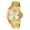 ectqlxbo0109_vni_0 jpg - Relgio Masculino Pro Automtico 43mm. Ouro 9010OBXL, Invicta -Este atraente relgio Invicta da coleo Pro movido por um preciso movimento Automtico, com caixa dourada. Seu mostrador decorado por um mostrador de metal champanhe e protegido por u