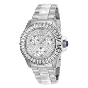 ectq00192_vni_0 jpg - Relógio Feminino de Quartzo Angel, Invicta 29100, Prata -<p width=