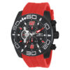 ectq01822_vni_0 jpg - Relgio masculino profissional 50 mm. Vermelho 22810, Invicta -Este impressionante relgio Invicta Pro apresenta um movimento preciso, bem como uma caixa preta. Seu mostrador de metal preto envolto por um cristal Flame Fusion altamente protetor