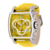 ectq33044_vni_0 jpg - Relógio Masculino Analógico de Quartzo 48mm, Invicta S1 Rally 44033, Amarelo -Este atraente relógio Invicta da coleção S1 Rally é alimentado por um movimento de quartzo preciso, com uma caixa de aço. Seu mostrador é decorado por um mostrador de metal amarelo