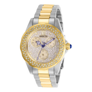 ectq33482_vni_0 jpg - Relógio Feminino Angel com Mostrador Madrepérola, Invicta 28433, Prata e Dourado -<p width=