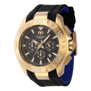 Relógio Masculino Technomarine UF6 48mm Preto e Azul Design Moderno e Sofisticado para Seu Estilo