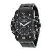 ectq42773_vni_0 jpg - Relógio Masculino Pro Diver, Invicta 37724, Preto -Este atraente relógio Invicta da coleção Pro Diver é alimentado por um movimento de quartzo preciso, com uma caixa preta. Seu mostrador é decorado por um mostrador preto, de metal&