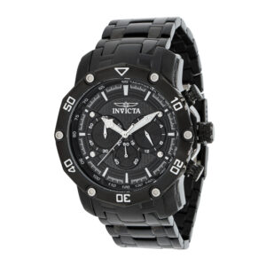 ectq42773_vni_0 jpg - Relógio Masculino Pro Diver, Invicta 37724, Preto -<p>Este atraente relógio Invicta da coleção Pro Diver é alimentado por um movimento de quartzo preciso, com uma caixa preta. Seu mostrador é decorado por um mostrador preto, de metal&</p>