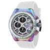ectq430121_mt_vni_0 jpg - Relógio Masculino TechnoMarine Cruise Glitz com Mostrador Madrepérola, Invicta TM 121034, Branco -Da coleção Cruise da TechnoMarine, este relógio masculino branco é alimentado por um movimento VD55 de alta qualidade. Este relógio TechnoMarine tem uma caixa iridescente de 45 mil