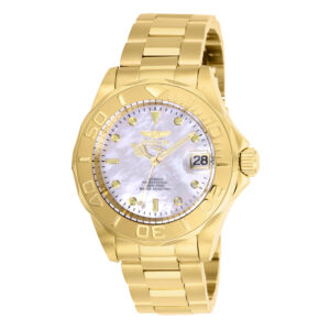 ectq49682_vni_3 jpg - Relgio masculino Pro Automtico com mostrador em madreprola 40 mm. Ouro 28694, Invicta -<p width=