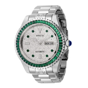 ectq65033_vni_0 jpg - Relgio Masculino Pro Automtico 47mm. Ao 33056, Invicta -<p>Este lindo relgio Invicta Pro contm um movimento Automtico preciso alm de uma caixa de ao. Seu mostrador exibe um mostrador de metal prateado, pavimentado, protegido por um Cristal</p>