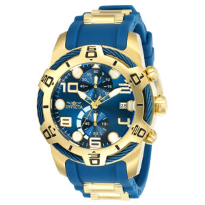 ectq71242_vni_2 jpg - Relógio Masculino de Quartzo Bolt, Invicta 24217, Azul e Dourado -<p width=