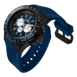 ectq73033_vni_1 jpg - Relgio Masculino Aviador 50mm. Azul 33037, Invicta -<p>Este incrvel relgio Invicta da coleo Aviator oferece um movimento exato, com uma incrvel caixa preta. O mostrador exibe um mostrador de metal protegido pelo nosso exclusivo Flame F</p>