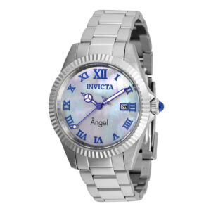ectq75063_vni_0 jpg - Relógio Feminino Angel com Mostrador em Madrepérola, Invicta 36057, Prata -<p width=
