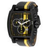 ectq79362_vni_0 jpg - Relógio Masculino S1 Rally Race Team, Invicta 26397, Preto e Amarelo -Este lindo relógio Invicta S1 Rally contém um movimento de quartzo, mantido por uma caixa preta deslumbrante. Seu mostrador exibe um mostrador de metal preto e amarelo protegido po