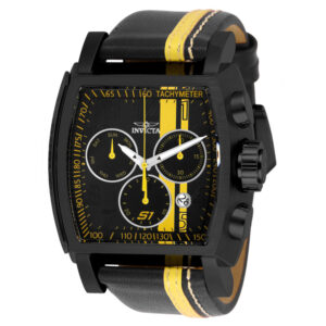 ectq79362_vni_0 jpg - Relógio Masculino S1 Rally Race Team, Invicta 26397, Preto e Amarelo -<p>Este lindo relógio Invicta S1 Rally contém um movimento de quartzo, mantido por uma caixa preta deslumbrante. Seu mostrador exibe um mostrador de metal preto e amarelo protegido po</p>