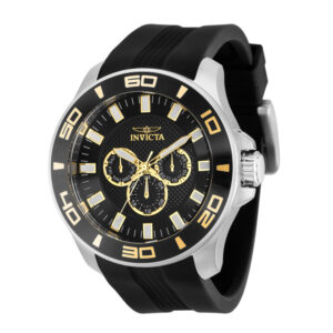 ectq80663_vni_0 jpg - Relgio masculino Invicta profissional, 50mm, cor preta modelo 36608. -<p>Este relgio Invicta da coleo Pro possui um movimento preciso e uma elegante caixa de ao. O mostrador feito de metal preto protegido pelo exclusivo Flame Fusion Crystal da marca. A&</p>