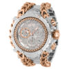 Invicta Reserve Gladiator 2 Masculino 58,3 mm Aço Ouro Rosa 92 Quilates Diamante Swiss Ronda Z60