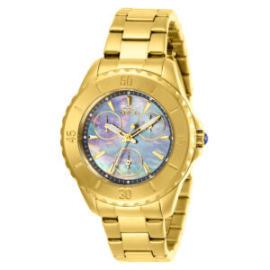 ectq90192_vni_1 jpg - Relógio Feminino de Quartzo Angel, Invicta 29109, Dourado -<p width=