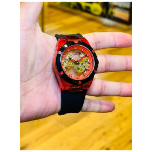 ectq00444_vni_1 jpg - Relógio Mecânico Speedway Ghost Bridge Masculino 48mm. Preto 44400 -<p>Este atraente relógio Invicta da coleção Speedway é alimentado por um movimento mecânico preciso, com uma caixa vermelha Seu mostrador é decorado com um mostrador vermelho de aço i</p>