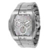ectq00754_vni_0 jpg - Relógio masculino S1 Rally Paragon Swiss Ronda 5050.E Calibre com mostrador em madrepérola 44 mm. Aço 45700 -Este lindo relógio Invicta S1 Rally contém um movimento preciso além de uma caixa de aço Seu mostrador exibe um mostrador de platina e madrepérola protegido por um cristal Flame Fu