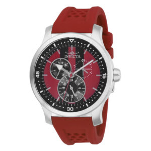 ectq02172_vni_0 jpg - Relógio Masculino S1 Rally Race Team 45mm. Vermelho 27120 -<p>Este atraente relógio Invicta da coleção S1 Rally é alimentado por um movimento preciso, com uma caixa de aço Seu mostrador é decorado por um mostrador de metal vermelho e preto e&</p>
