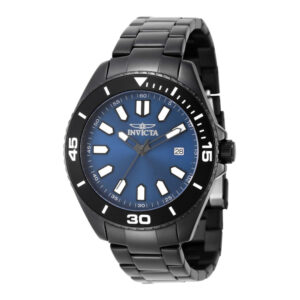 ectq02364_vni_0 jpg - Relógio Pro Masculino 43mm. Preto 46320 -<p>Tipo de movimento Cor do mostrador Azul Tom da pulseira Preto Material da pulseira Aço inoxidável Tamanho 43 mm Resistência à água 50 m3 Garantia de um ano para todos os relógios F</p>