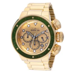 ectq06564_vni_0 jpg - Subaqua Sea Dragon Men S relógio 52mm. Ouro 46560 -<p>Tipo de movimento Dial Color Goldband Tone Especificações do produto Cor do disco ouro Material de discagem metal Tamanho do caso 52 Tom do caso verde, ouro Material da caixa madei</p>