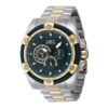 ectq07864_vni_0 jpg - Relógio Bolt Masculino 52mm. Ouro. Aço 46870 -Este lindo relógio Invicta Bolt contém um movimento preciso além de uma caixa de aço Seu mostrador exibe um mostrador verde de latão protegido por um cristal Flame Fusion altamente
