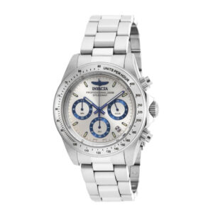 ectq11371_vni_0 jpg - Relógio Speedway Masculino 39,5 mm. Aço 17311 -<p>Este relógio Invicta da coleção Speedway possui um movimento e apresenta uma caixa de aço resistente Em sua face você pode encontrar um mostrador de metal prateado coberto por um c</p>