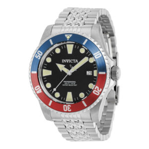 ectq15793_vni_0 jpg - Relógio Masculino Automático Pro 44mm. Aço 39751 -<p>Este impressionante relógio Invicta Pro apresenta um movimento automático preciso e uma caixa de aço Seu mostrador preto de metal é envolto por um cristal mineral altamente proteto</p>