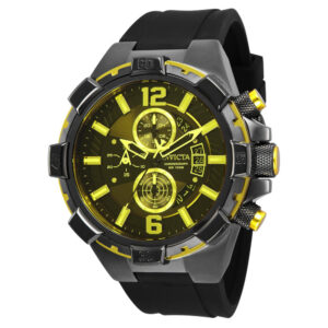 ectq16033_vni_0 jpg - Relógio Aviador Masculino 50,5mm. Preto 33061 -<p>Este lindo relógio Invicta Aviator contém um movimento preciso além de uma caixa preta Seu mostrador exibe um mostrador preto de metal protegido por um cristal Flame Fusion altamen</p>