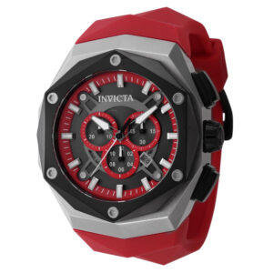 ectq17554_vni_0 jpg - Relógio Masculino S1 Rally Monolith Swiss Ronda 5030.D Calibre 52mm. Vermelho 45571 -<p>Este lindo relógio Invicta S1 Rally contém um movimento preciso, além de uma caixa de aço preta Seu mostrador exibe um mostrador de metal protegido por um cristal Flame Fusion alta</p>