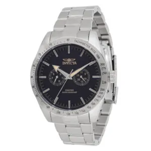 ectq17954_vni_0 jpg - Relógio Masculino Especializado 44mm. Aço 45971 -<p>Este atraente relógio Invicta da coleção Specialty é alimentado por um movimento preciso, com uma caixa de aço Seu mostrador é decorado por um mostrador preto de metal e protegido&</p>