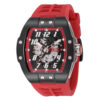 ectq19844_vni_0 jpg - Relógio Masculino Automático S1 Rally 44mm. Vermelho 44891 -Este incrível relógio Invicta da coleção S1 Rally oferece um movimento Automático exato, com uma incrível caixa de aço preta O mostrador exibe um mostrador vermelho e preto de meta
