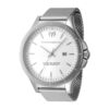 ectq200228_mt_vni_0 jpg - Technomarine Moonsun Men s Watch 45mm. TM 822002 branco -Este incrível relógio Technomarine da coleção oferece um movimento exato, com uma incrível caixa de aço O rosto exibe um mostrador de metal prateado protegido por nosso cristal min