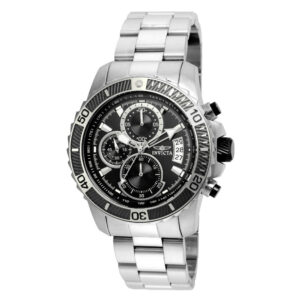 ectq21422_vni_0 jpg - Relógio Pro SCUBA Masculino 45mm. Aço 22412 -<p>Este impressionante relógio Invicta Pro apresenta um movimento preciso e uma caixa de aço Seu mostrador preto de metal é envolto por um cristal Flame Fusion altamente protetor Este</p>