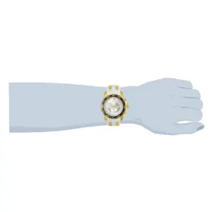 ectq29202_vni_3 jpg - Relógio Pro SCUBA Masculino 48mm. Ouro. Branco 20292 -<p>Este incrível relógio Invicta da coleção Pro oferece um movimento exato, com uma incrível caixa dourada O mostrador exibe um mostrador prateado e metálico protegido pelo nosso excl</p>