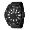 ectq30964_vni_0 jpg - Relógio Pro Masculino 46mm. Preto 46903 -Este atraente relógio Invicta da coleção Pro é alimentado por um movimento preciso, com uma caixa preta Seu mostrador é decorado por um mostrador preto de latão e protegido por um&