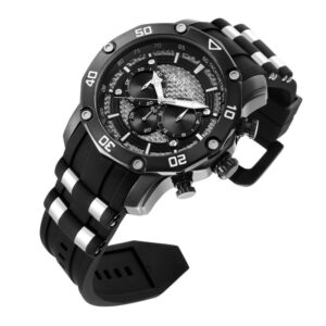 ectq32773_vni_1 jpg - Relógio Masculino Pro 50mm. Aço. Preto 37723 -<p>Este atraente relógio Invicta da coleção Pro é alimentado por um movimento preciso, com uma caixa preta Seu mostrador é decorado com um mostrador de metal e fibra de vidro e proteg</p>