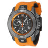 ectq330126_mt_vni_0 jpg - Relógio Masculino TechnoMarine UF6 Swiss Ronda Z60 Calibre 48mm. Laranja. Cinza TM 621033 -Este incrível relógio TechnoMarine da coleção oferece um movimento exato, com uma incrível caixa de titânio O mostrador exibe um mostrador metálico, laranja e bronze, protegido pel