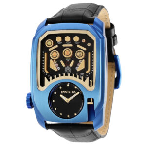 ectq35453_gz_vni_0 jpg - Moldura de relógio masculino 41,5 mm. Preto ZG 35453 -<p>Este incrível relógio Invicta da coleção Cuadro oferece um movimento exato, com uma incrível caixa azul O mostrador exibe um mostrador preto de metal protegido pelo nosso exclusivo</p>