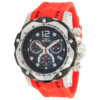 ectq43933_vni_0 jpg - Relógio Speedway Masculino 51mm. Vermelho 33934 -Este incrível relógio Invicta da coleção Speedway oferece um movimento exato, com uma incrível caixa prateada O mostrador exibe um mostrador preto de metal protegido pelo nosso exc