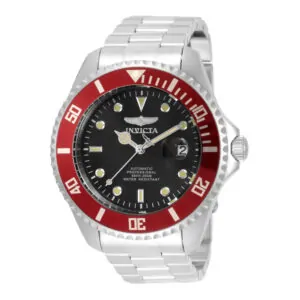 ectq45853_vni_0 jpg - Relógio masculino Grand Automatic 47mm. Aço 35854 -<p>Este lindo relógio Invicta Pro contém um movimento automático preciso, além de uma caixa de aço Seu mostrador exibe um mostrador preto de metal protegido por um Cristal Mineral de&</p>