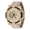 ectq46864_vni_0 jpg - Relógio Bolt Masculino 52mm. Ouro 46864 -Este impressionante relógio Invicta Bolt apresenta um movimento preciso e uma caixa dourada Seu mostrador dourado e de latão é envolto por um cristal Flame Fusion altamente proteto